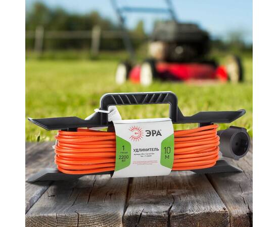 Удлинитель силовой Эра UFx-1-2x1.0-10m Б0043039, изображение 2