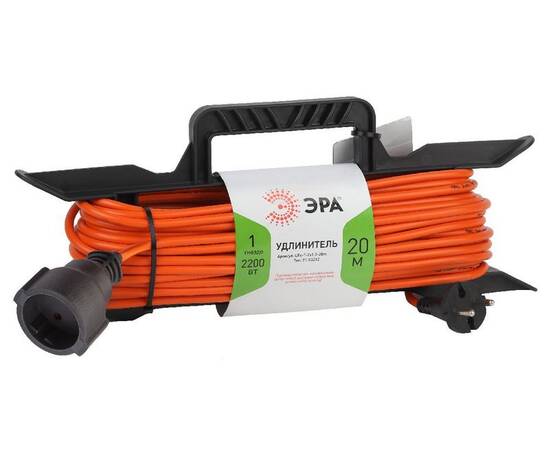 Удлинитель силовой Эра UFx-1-2x1.0-20m Б0043040