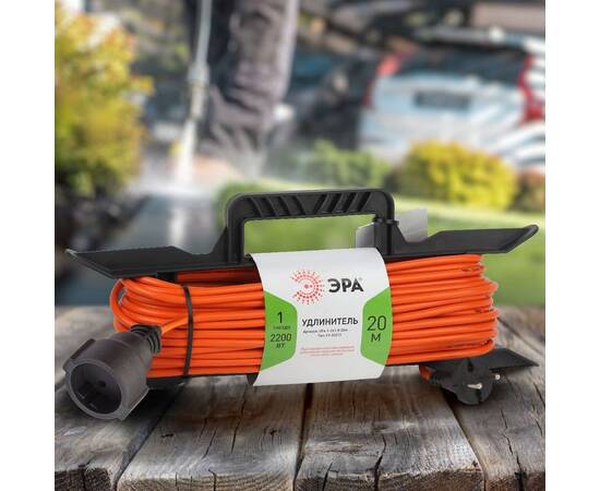 Удлинитель силовой Эра UFx-1-2x1.0-20m Б0043040, изображение 2
