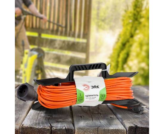 Удлинитель силовой Эра UFx-1-2x1.0-30m Б0043041, изображение 2