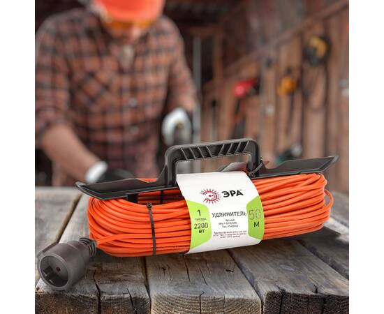 Удлинитель силовой Эра UFx-1-2x1.5-50m Б0046823, изображение 2