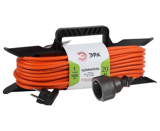 Удлинитель силовой Эра UFx-1e-3x1.5-20m Б0046829