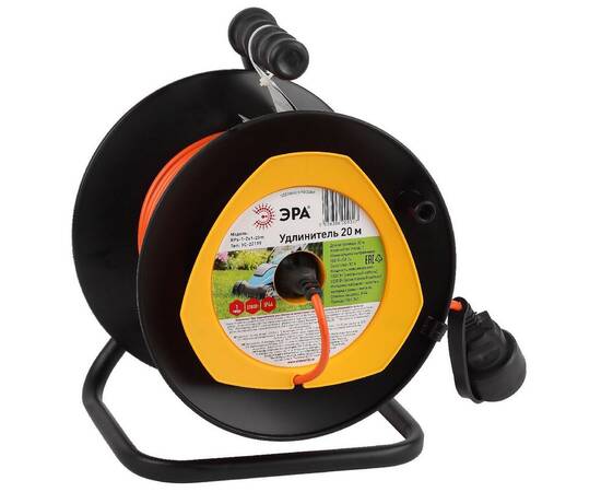 Удлинитель силовой Эра RPx-1-2x1-20m Б0046832