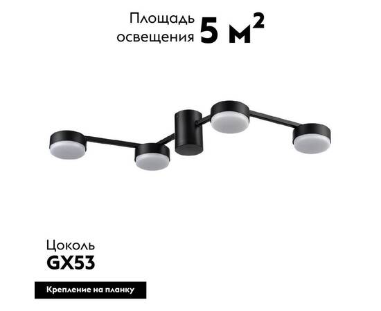 Потолочная люстра Lumion Sanata 8187/4C, изображение 2