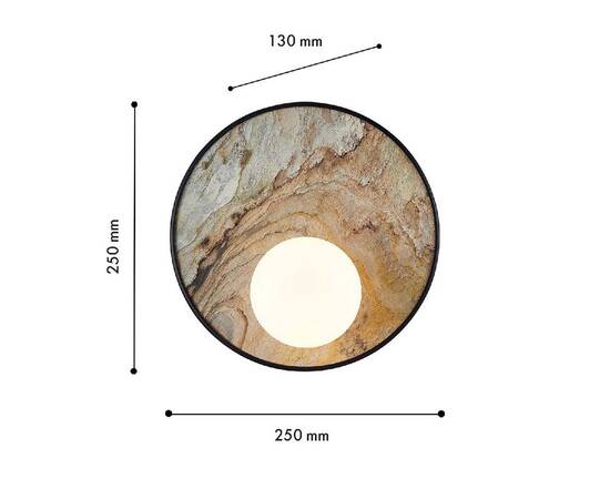 Настенный светильник Favourite Messier 4594-1W, изображение 2