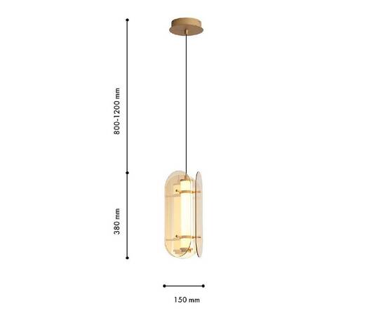 Подвесной светильник Favourite Fada 4624-2P, изображение 2
