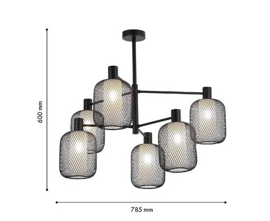 Люстра на штанге F-Promo Tokri 4602-6C, изображение 3