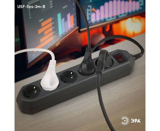 Сетевой фильтр Эра USF-5es-3m-B Б0019034, изображение 6