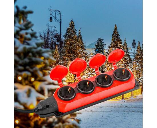 Удлинитель силовой Эра UK-4e-3x1,5-5m-IP44(KG) Б0057585, изображение 8