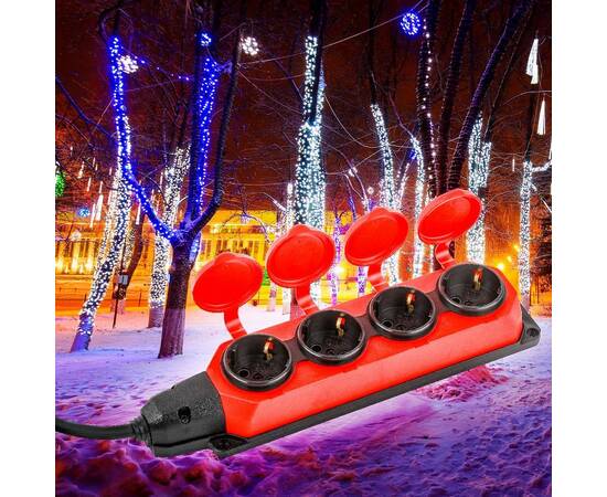 Удлинитель силовой Эра UK-4e-3x1,5-20m-IP44(KG) Б0057587, изображение 8