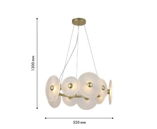 Подвесная люстра F-Promo Arctium 4605-8P, изображение 2