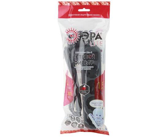 Сетевой фильтр Эра USF-M-4es-1.5m-B Б0019740, изображение 2