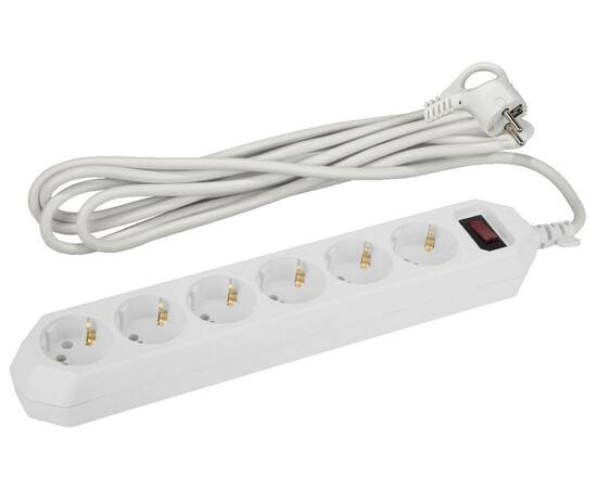 Сетевой фильтр Эра USF-6es-3m-W-BOX Б0037262