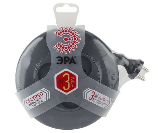 Удлинитель электрический Эра UR-3-3m-B Б0019039, изображение 2
