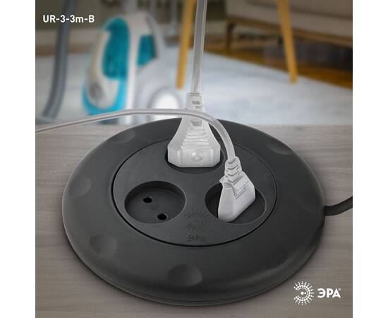 Удлинитель электрический Эра UR-3-3m-B Б0019039, изображение 3