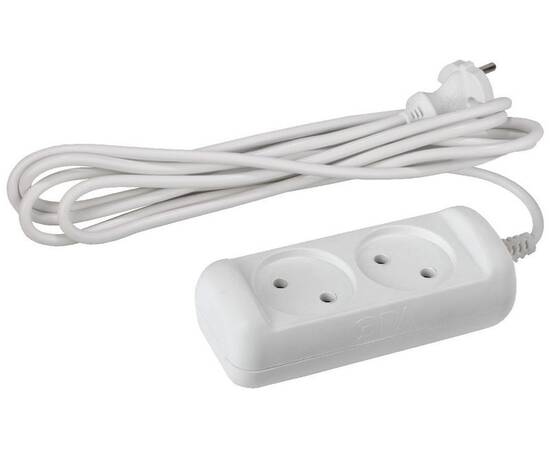 Удлинитель электрический Эра U-2-1,5m-2x1 Б0028359