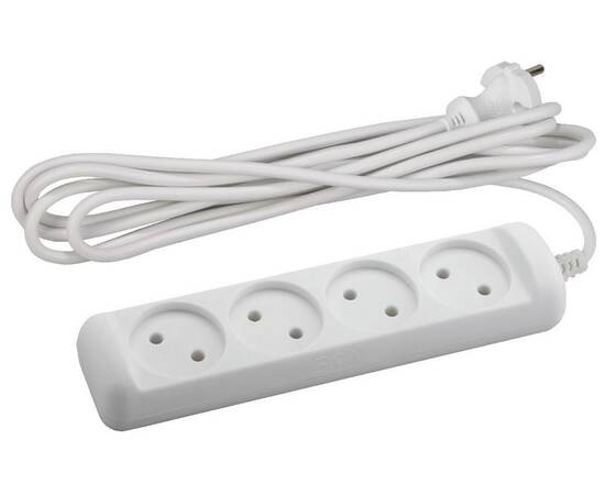 Удлинитель электрический Эра U-4-5m-2x1 Б0028363