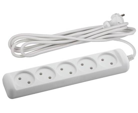 Удлинитель электрический Эра U-5-3m-2x1 Б0028364