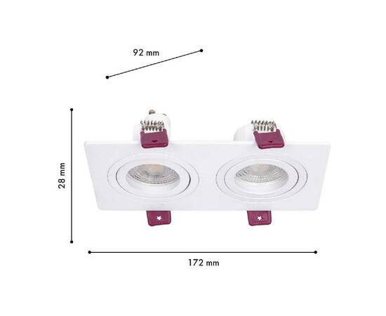 Встраиваемый светильник Favourite Lamppu 4647-2C, изображение 2
