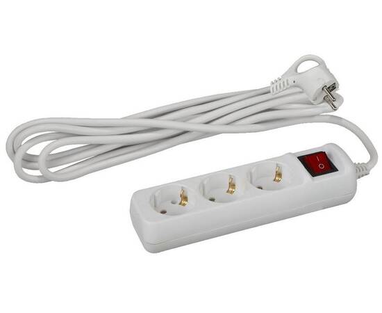 Удлинитель электрический Эра U-3es-3m-3x1 Б0028378