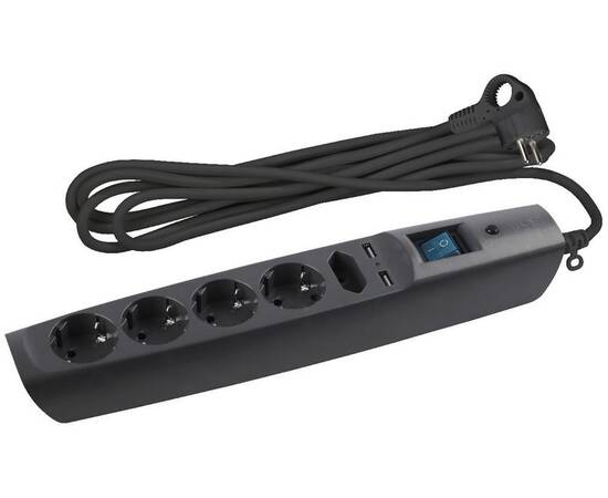 Сетевой фильтр Эра SFU-5es-2m-B C0043326