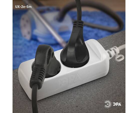 Удлинитель электрический Эра UX-2e-5m Б0038574, изображение 2