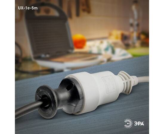 Удлинитель электрический Эра UX-1е-5m Б0039818, изображение 3