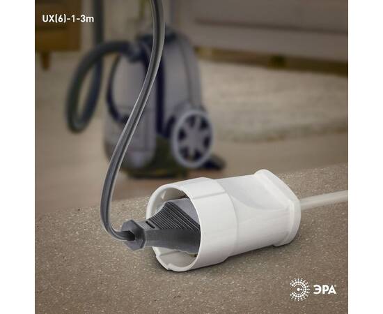 Удлинитель электрический Эра UX(6)-1-3m Б0039819, изображение 3