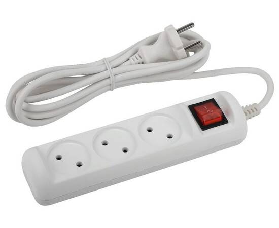 Удлинитель электрический Эра U-3s-1,5m-2x1 Б0044049