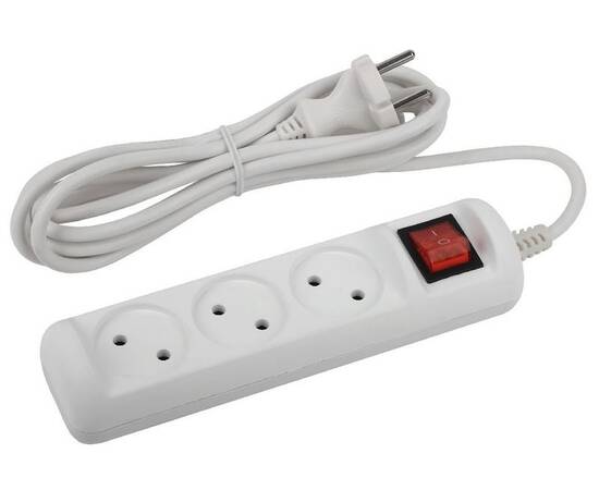 Удлинитель электрический Эра U-3s-3m-2x1 Б0044050