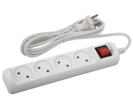 Удлинитель электрический Эра U-4s-1,5m-2x1 Б0044052