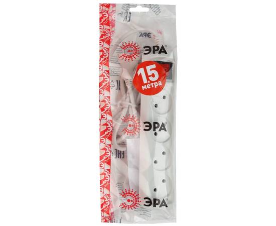 Удлинитель электрический Эра U-4s-1,5m-2x1 Б0044052, изображение 2