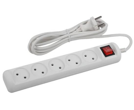 Удлинитель электрический Эра U-5s-1,5m-2x1 Б0044055