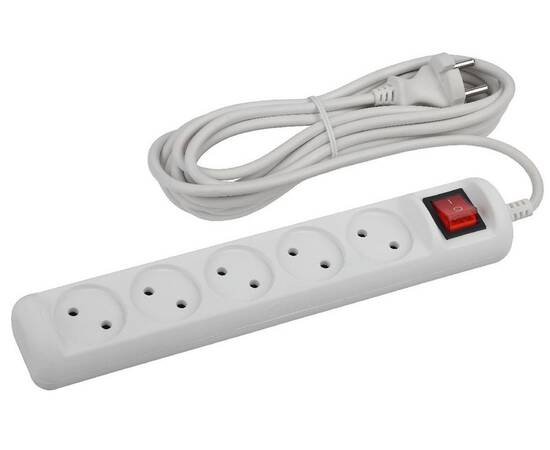 Удлинитель электрический Эра U-5s-3m-2x1 Б0044056