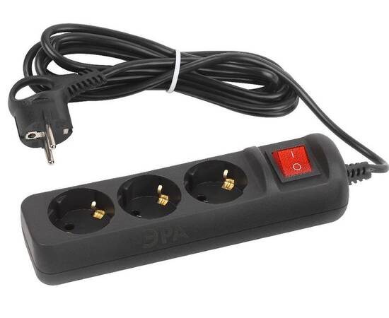 Удлинитель электрический Эра UX-3es-3m-B Б0057728