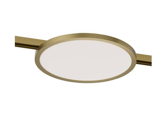 Трековый однофазный светильник Denkirs Shine flow DK5763-SB