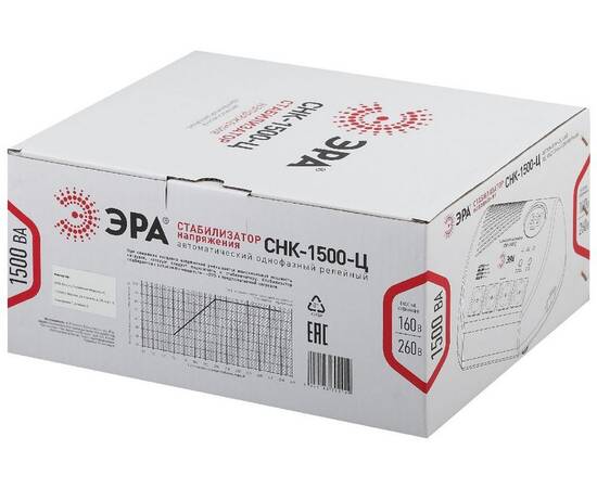 Стабилизатор Эра СНК-1500-Ц Б0031073, изображение 5