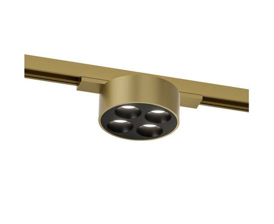 Трековый однофазный светильник Denkirs Shine grill DK5772-SB