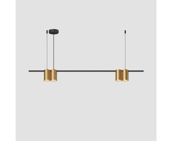 Подвесной светильник Denkirs Orbit DK4061-BK+SG