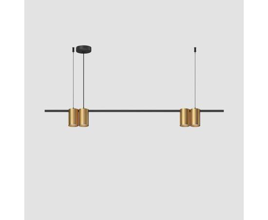 Подвесной светильник Denkirs Orbit DK4061-BK+SG, изображение 2