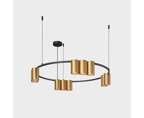 Подвесная люстра Denkirs Orbit DK4065-BK+SG, изображение 2