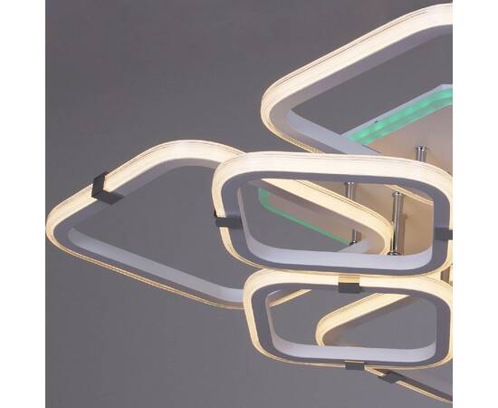 Потолочная люстра Reluce 06321-3.3-4+4A WH+CR (RGB), изображение 4