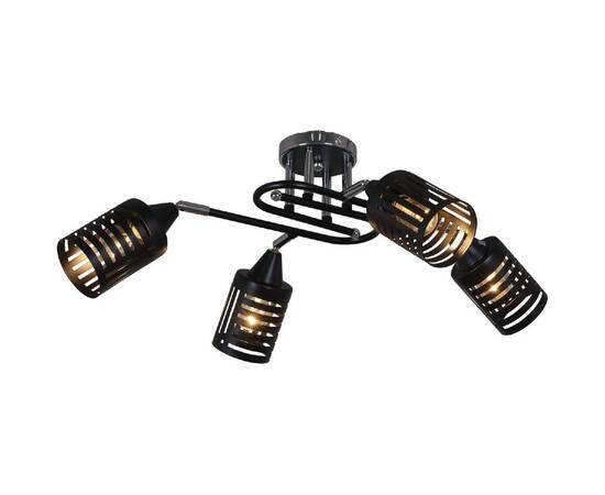 Потолочная люстра Reluce 70052-3.3-04 CR+BK, изображение 2