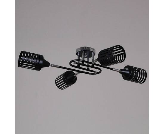 Потолочная люстра Reluce 70052-3.3-04 CR+BK, изображение 5