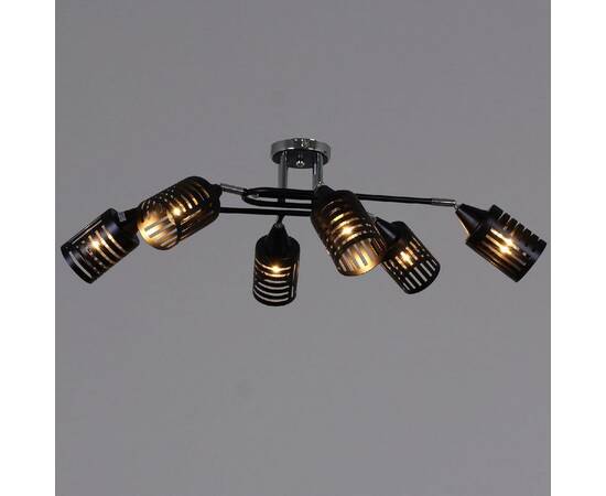 Потолочная люстра Reluce 70052-3.3-06 CR+BK