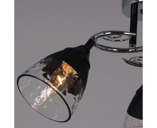 Потолочная люстра Reluce 70139-3.3-03 CR+BK, изображение 3