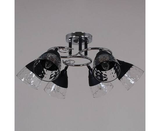Потолочная люстра Reluce 70139-3.3-06 CR+BK, изображение 2