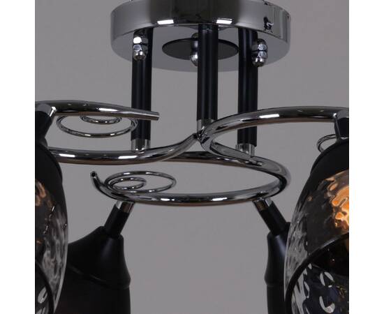 Потолочная люстра Reluce 70139-3.3-06 CR+BK, изображение 4