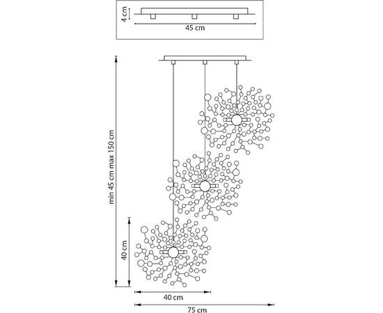 Подвесной светильник Lightstar Extra (721132+ 572132) L3PR721132, изображение 5