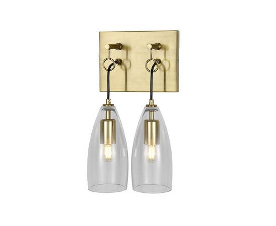 Настенный светильник Indigo Goccia 11064/2W Clear V000546